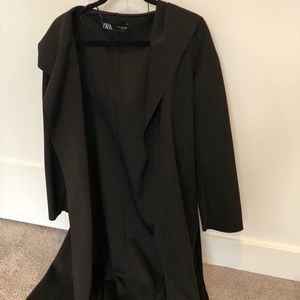 Black Medium Zara Trench Coat
